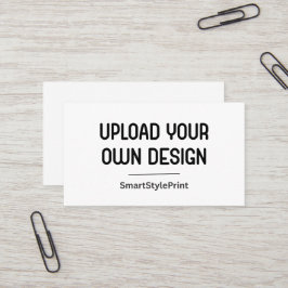 Upload uw eigen ontwerp hier | Gepersonaliseerd Visitekaartje