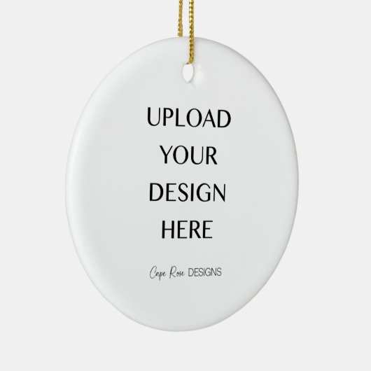 Upload uw eigen ontwerp keramisch ornament (Rechts)