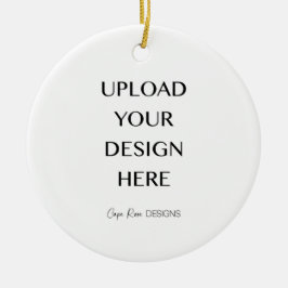 Upload uw eigen ontwerp keramisch ornament