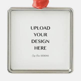 Upload uw eigen ontwerp metalen ornament