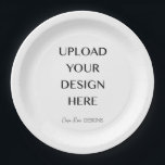 Upload Uw Eigen Ontwerp  Papieren Bordje<br><div class="desc">Kan je niet vinden waar je naar zoekt of wat exact aan je behoefte voldoet? Upload je eigen teksten of afbeeldingen om precies te maken wat je zoekt!</div>