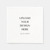 Upload uw eigen ontwerp servet (Voorkant)