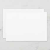 Upload uw eigen Uitnodiging 5"x7" horizontaal (Voorkant / Achterkant)