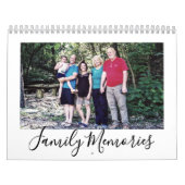 Upload uw familie Afbeelding herinneringen Aangepa Kalender (Hoes)