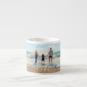Upload Uw Familie Foto Espresso Mok Maak Cadeau