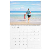 Upload uw favoriete foto Kalender Aangepaste tekst (Mar 2027)
