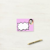 Upload uw foto, aanpasbaar post-it® notes (Op bureau)