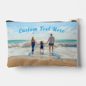Upload uw foto Accessoire Pouch Geschenk Aangepast Etui (Achterkant)