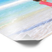 Upload uw foto-afdrukposter cadeau met aangepaste  foto afdruk (Hoek)