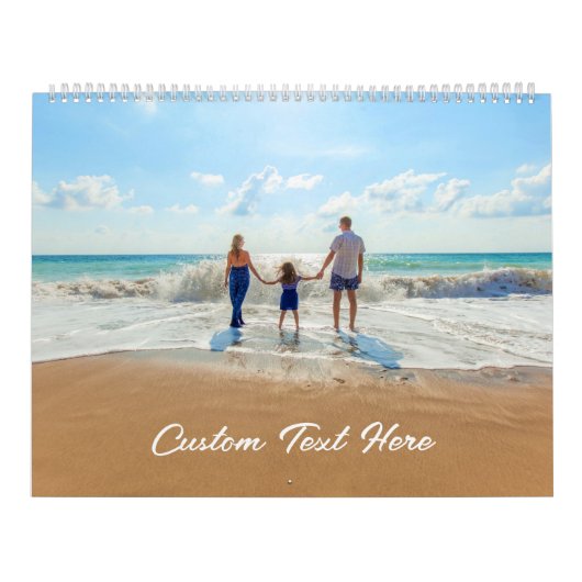 Upload Uw Foto Agenda Geschenk Gepersonaliseerde T Kalender (Hoes)
