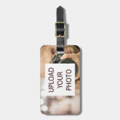 Upload uw foto bagagelabel (Voorkant verticaal)