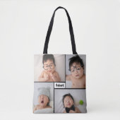 Upload uw foto canvas tas (Voorkant)