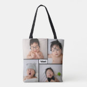 Upload uw foto canvas tas (Achterkant)