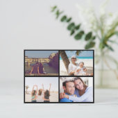 Upload uw foto feestdagenkaart (Staand voorkant)