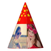 Upload uw foto feesthoedjes (Achterkant)