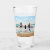Upload uw foto glas gepersonaliseerd cadeau (Voorkant)