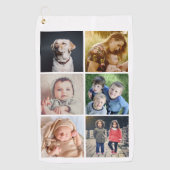 Upload uw foto golfhanddoek (Voorkant)