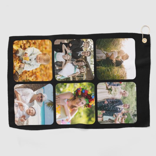 Upload uw foto golfhanddoek (Horizontaal)