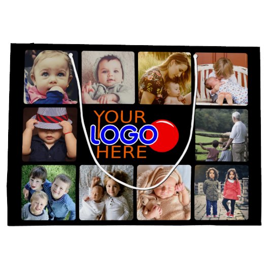 Upload uw foto groot cadeauzakje (Achterkant)