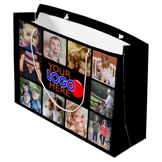 Upload uw foto groot cadeauzakje (Achterkant Gekanteld)