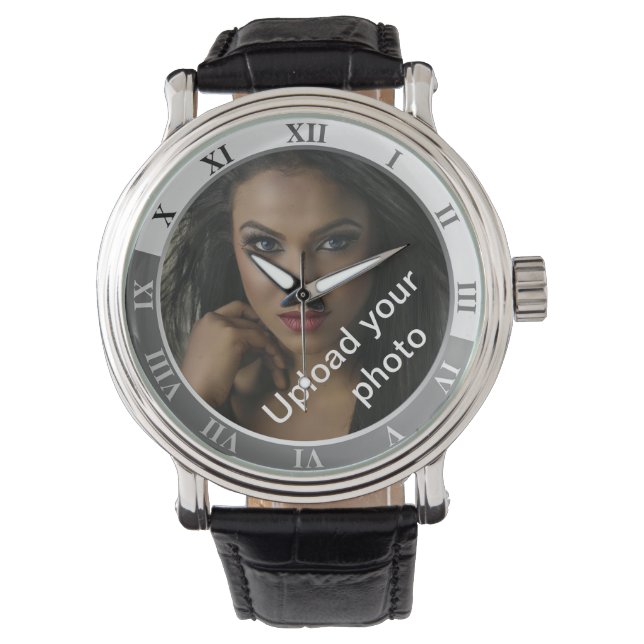 Upload uw foto horloge (Voorkant)