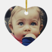 Upload uw foto keramisch ornament (Voorkant)