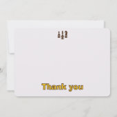 Upload uw foto Kinder schaakverjaardagsfeestje Uit Kaart (Achterkant)