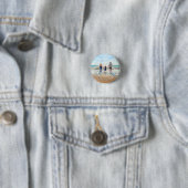 Upload uw foto knop Cadeau Voeg aangepaste tekst n Ronde Button 3,2 Cm (In situ)