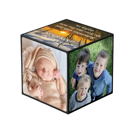 Upload uw foto kubus (Achter hoekig)