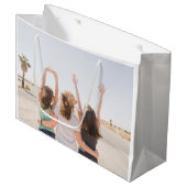 Upload uw foto large cadeautasje (Voorkant Gekanteld)