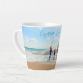 Upload Uw Foto Latte Mok Geschenk Voeg Aangepaste (Linkerhoek)