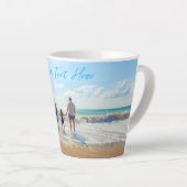 Upload Uw Foto Latte Mok Geschenk Voeg Aangepaste (Rechterhoek)