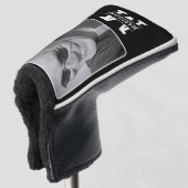 Upload uw foto monogrammed golfheadcover (3/4 voorkant)