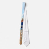 Upload Uw Foto Nekband Cadeau Gepersonaliseerde Te Stropdas (Achterkant)