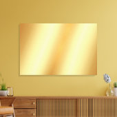 Upload uw foto op luxe achtergrond van blank goud canvas afdruk (Insitu (Woonkamer))