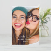 Upload uw foto | personaliseren met namen, datums (Staand voorkant)