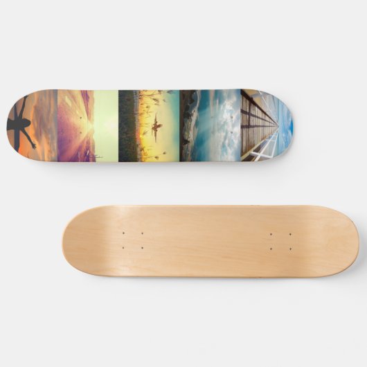 Upload uw foto persoonlijk skateboard (Horizontaal)