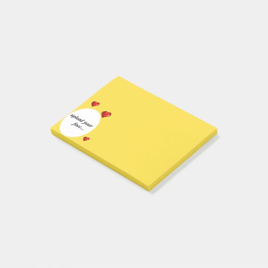 Upload uw foto post-it® notes (Schuin)