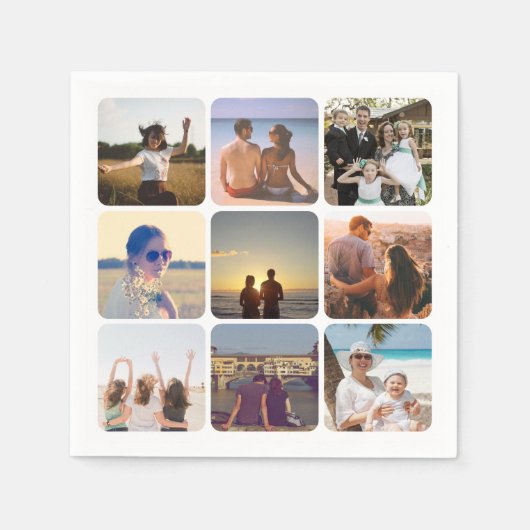 Upload uw foto servet (Voorkant)