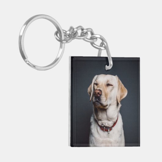 Upload uw foto sleutelhanger (Voorkant Links)