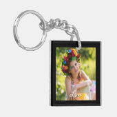 Upload uw foto sleutelhanger (Voorkant Links)