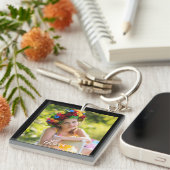 Upload uw foto sleutelhanger (Voorkant Rechts)