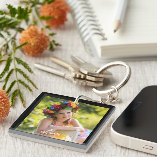 Upload uw foto sleutelhanger (Voorkant Rechts)