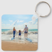 Upload Uw Foto Sleutelhanger Persoonlijke Cadeau (Achterkant)