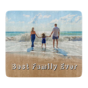 Upload Uw Foto Snijplank Beste Familie Ooit