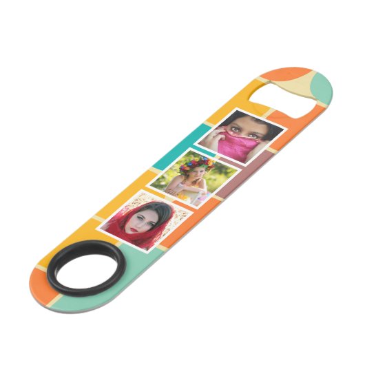 Upload uw foto speed flessenopener (Voorkant Gekanteld)