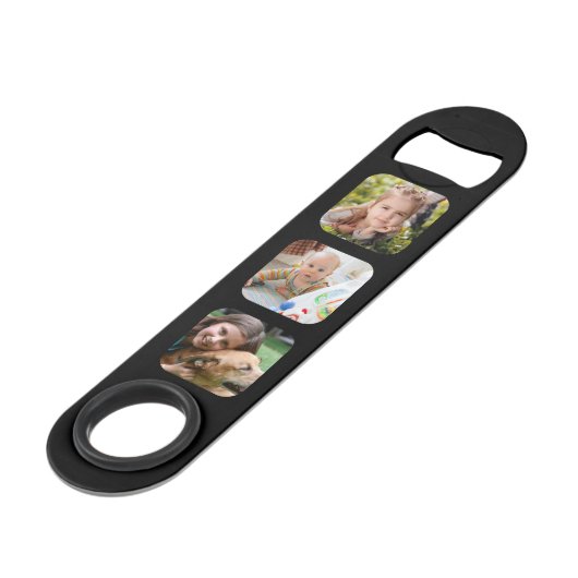 Upload uw foto speed flessenopener (Voorkant Gekanteld)