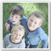 Upload uw foto sticker (Voorkant)