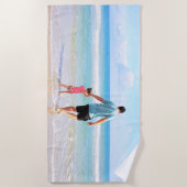 Upload Uw Foto Strandhanddoek Strandlaken (Voorkant)