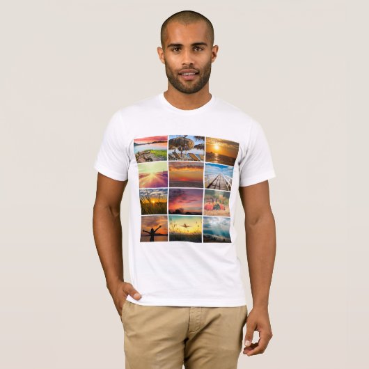 Upload uw foto t-shirt (Voorkant volledig)